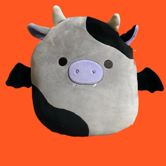 12-inch Bridgette Squishmallows Plush Toy Vampire Bat Cow - Picture 11 of 11